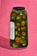 Olive Jar Print